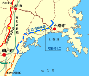 東北地図